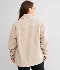 Oversized Corduroy Shacket