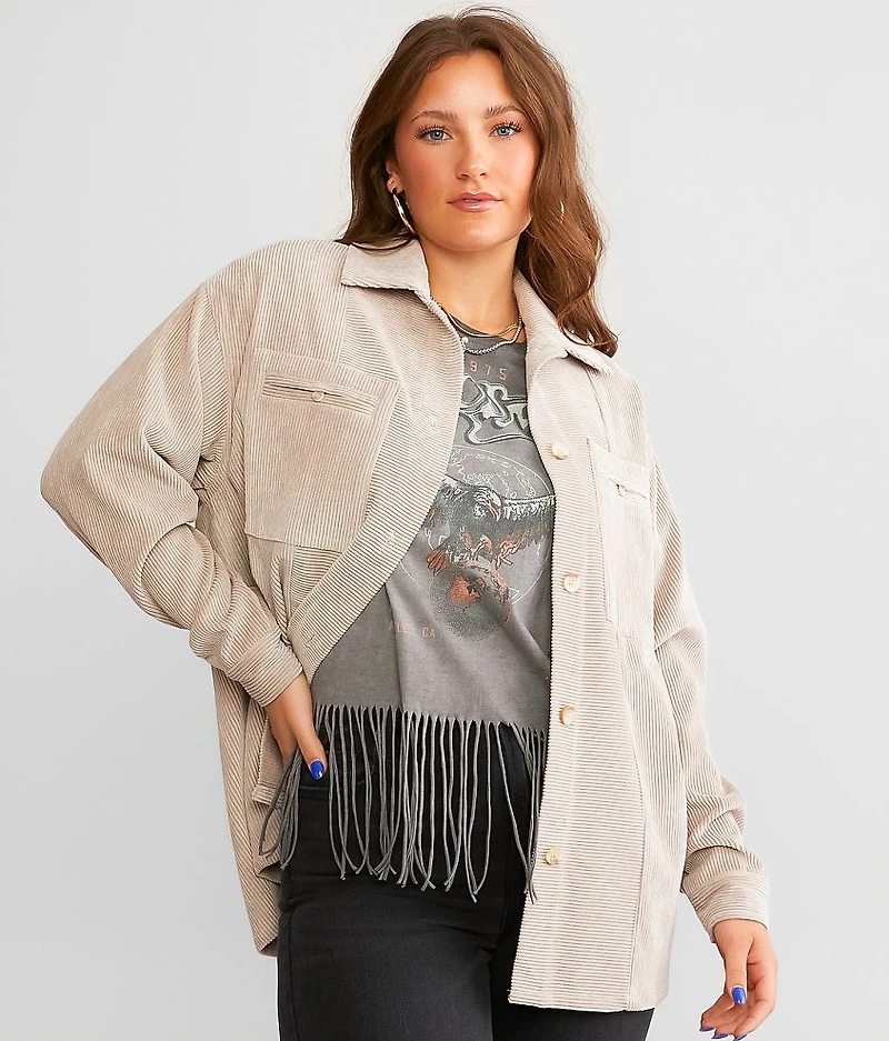 Oversized Corduroy Shacket