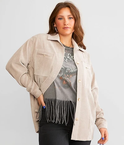 Oversized Corduroy Shacket