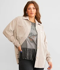 Oversized Corduroy Shacket