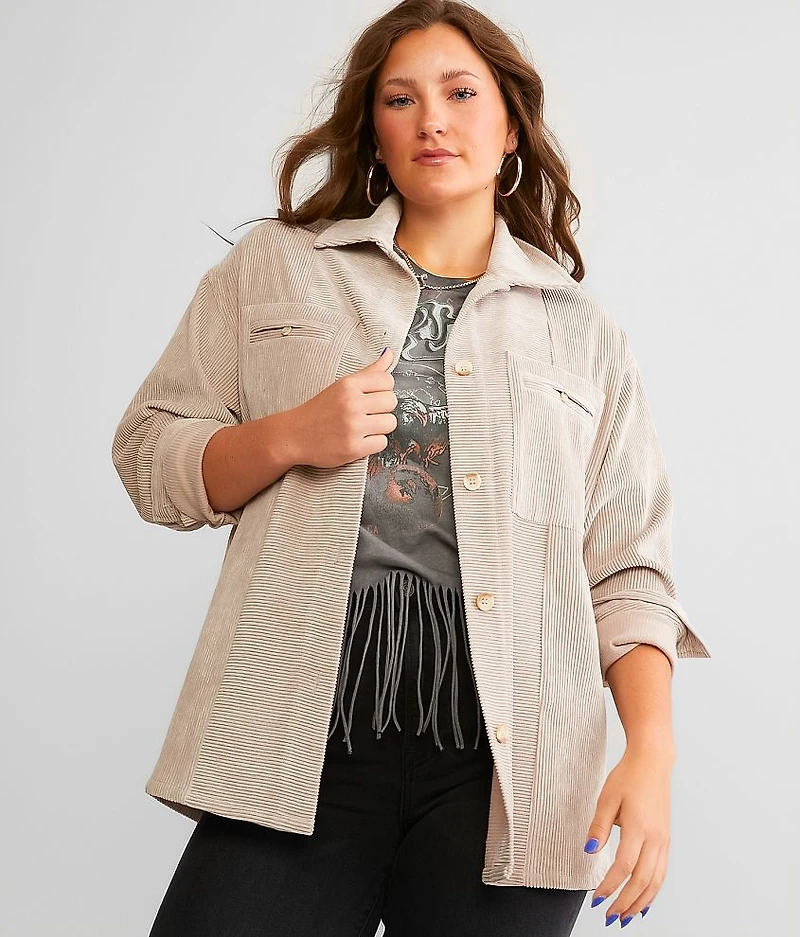 Oversized Corduroy Shacket