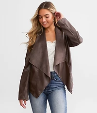 Faux Leather Jacket