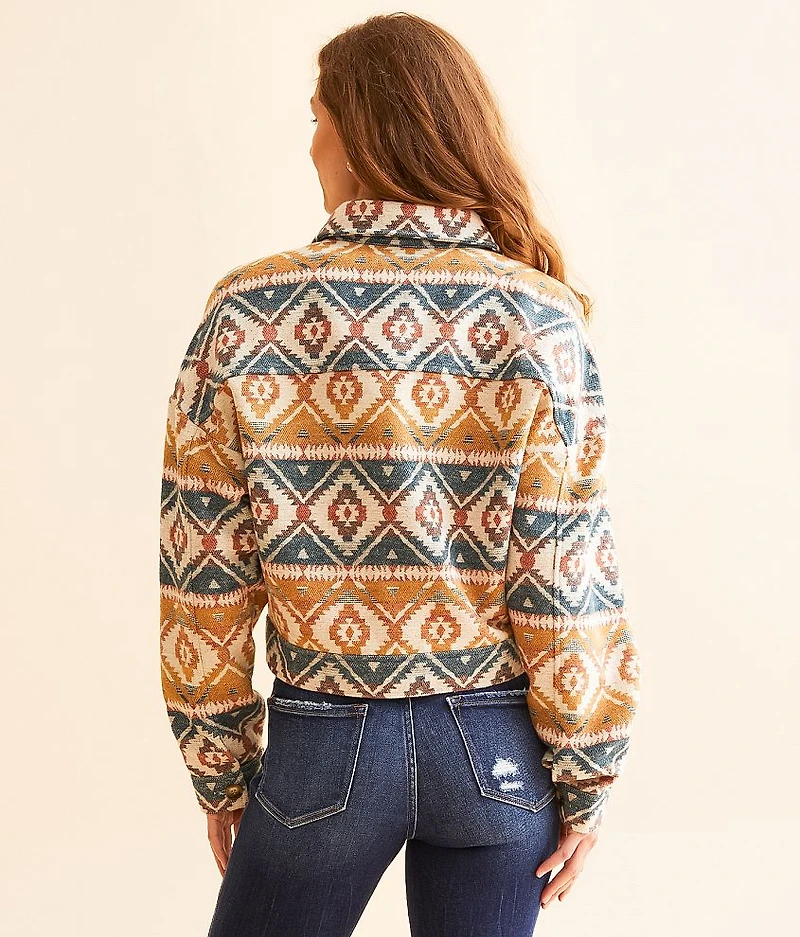 Aztec Cropped Jacket
