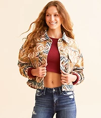 Aztec Cropped Jacket
