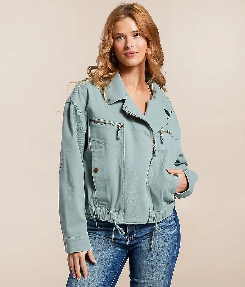 Asymmetrical Zip Jacket