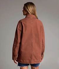 Denim Stretch Barn Jacket