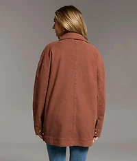 Denim Stretch Barn Jacket