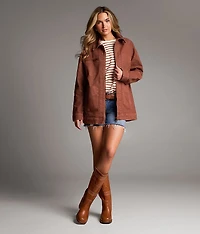 Denim Stretch Barn Jacket