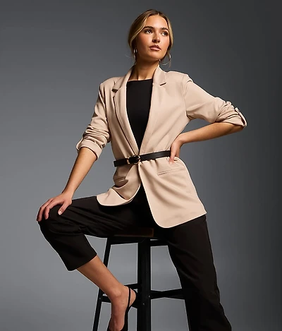 Refined Edit - Knit Blazer