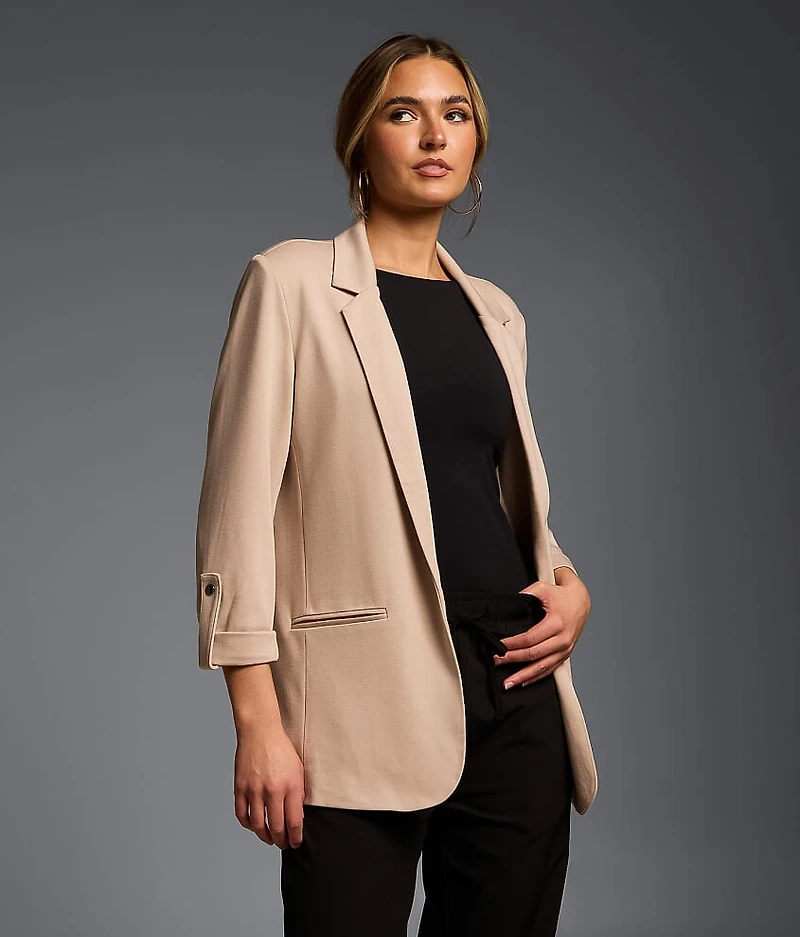 Refined Edit - Knit Blazer