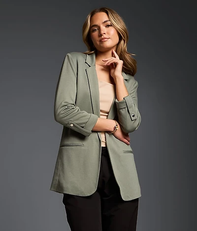 Refined Edit - Knit Blazer