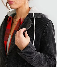 Washed Corduroy Blazer