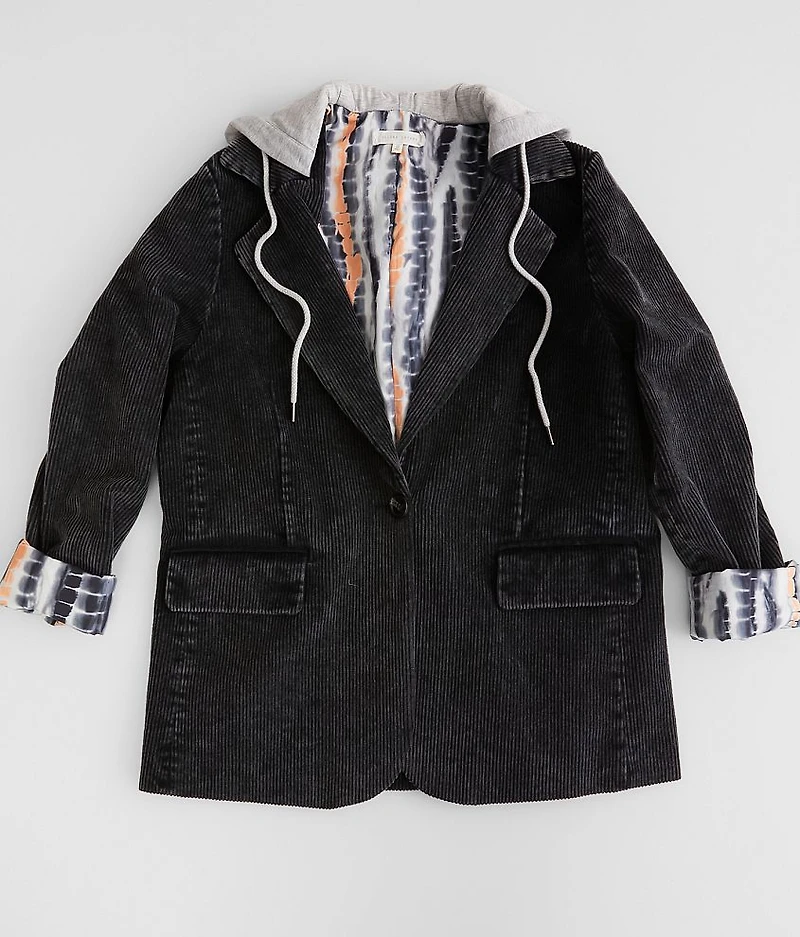 Washed Corduroy Blazer