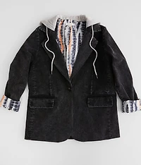 Washed Corduroy Blazer