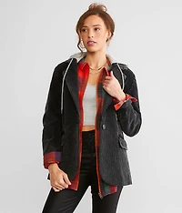 Washed Corduroy Blazer