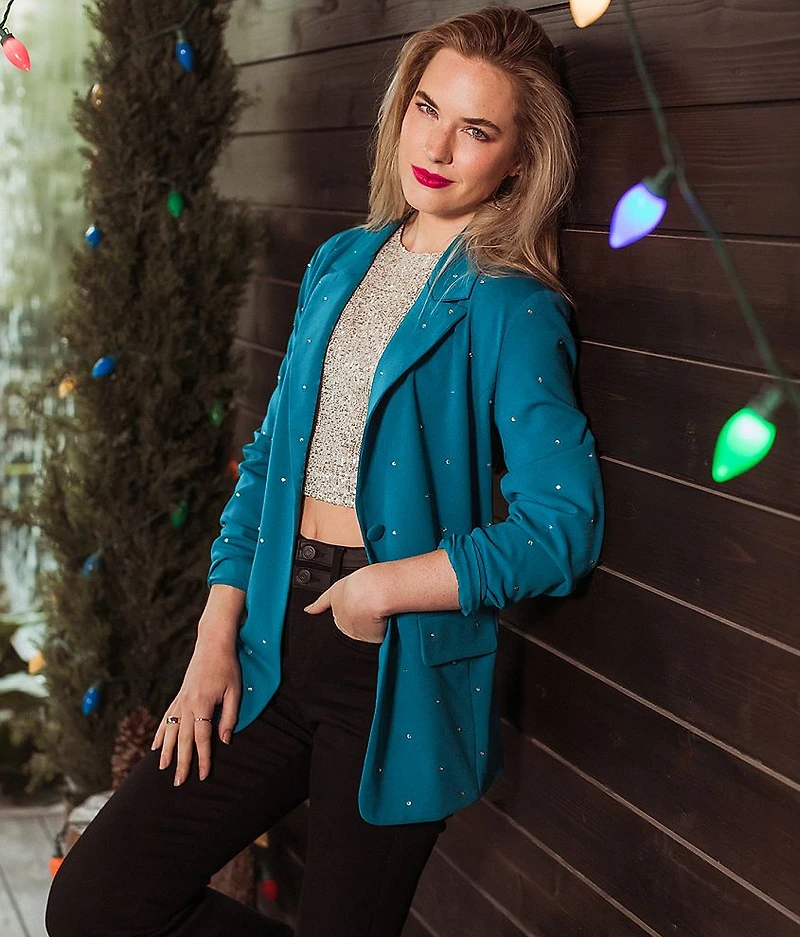 Rhinestone Blazer