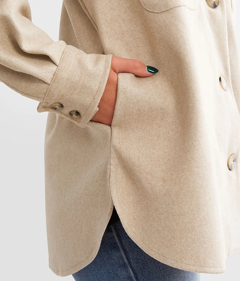 Whipstitch Shacket