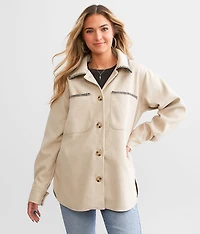 Whipstitch Shacket