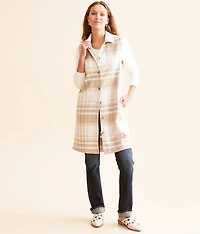 Plaid Tunic Vest
