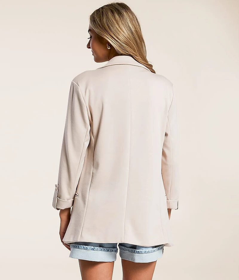Ponte Knit Blazer