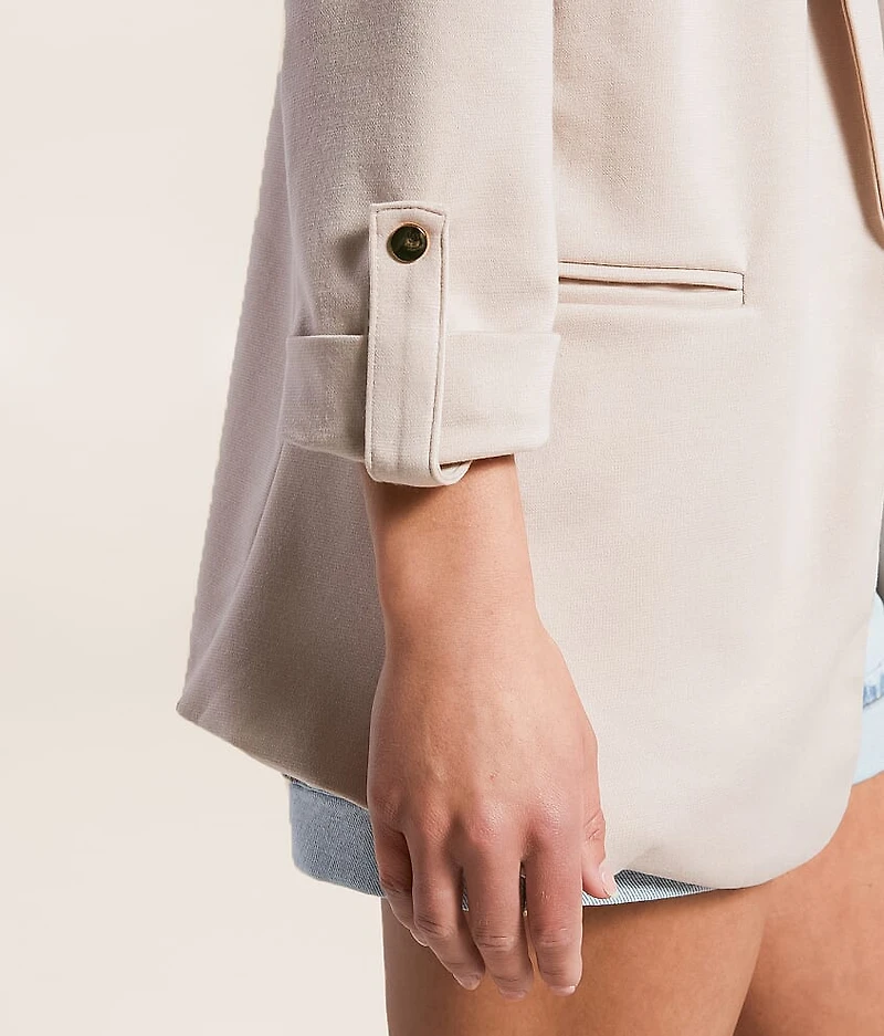 Ponte Knit Blazer