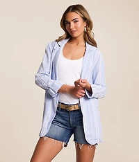 Striped Blazer