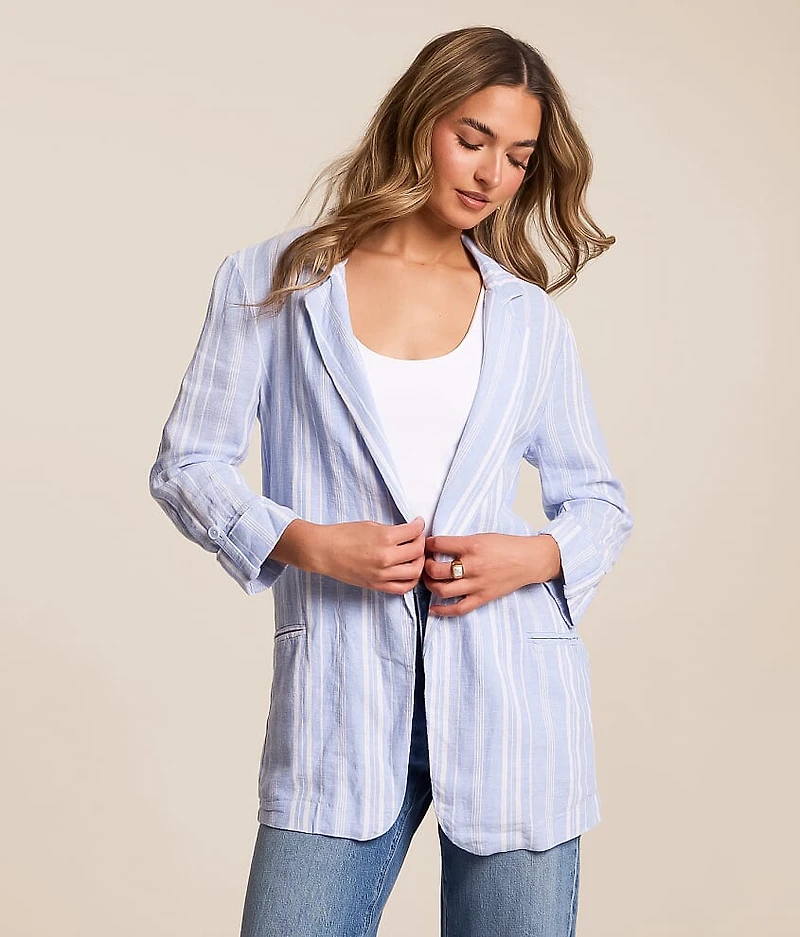 Striped Blazer