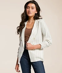 Striped Blazer