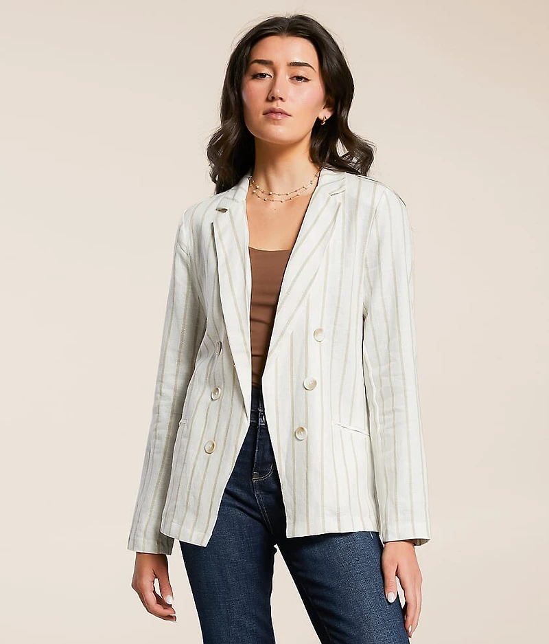 Striped Blazer