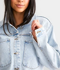 Rhinestone Denim Jacket