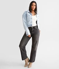 Rhinestone Denim Jacket