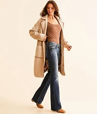 Whipstitch Trench Coat