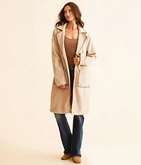 Whipstitch Trench Coat