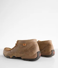 Chukka Driving Leather Moccasin