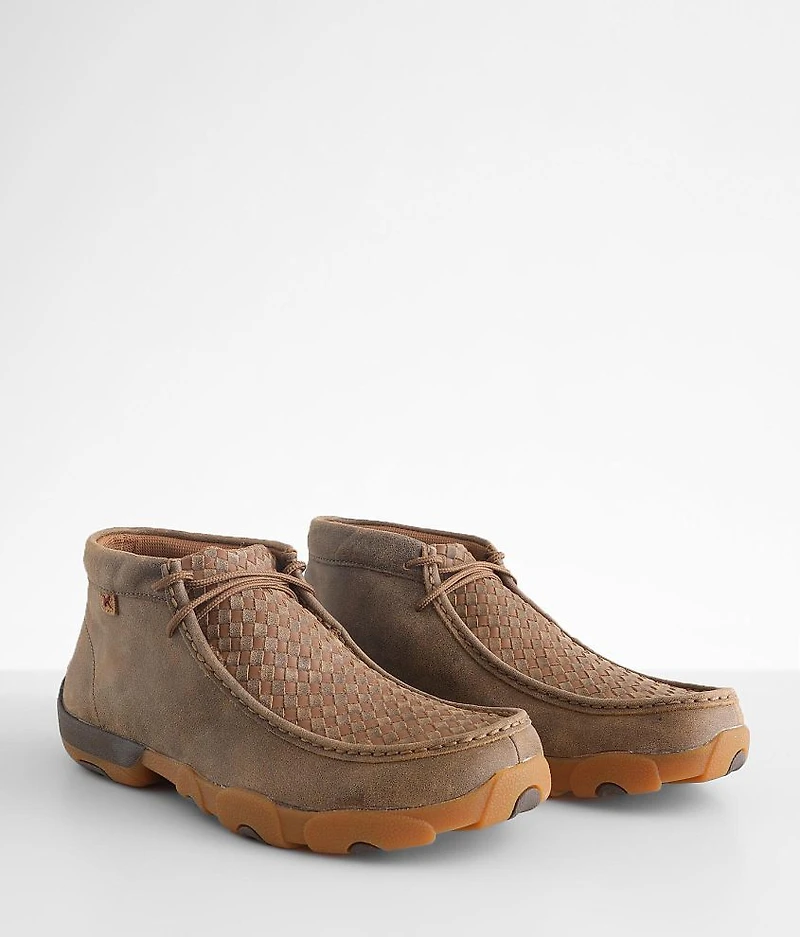 Chukka Driving Leather Moccasin