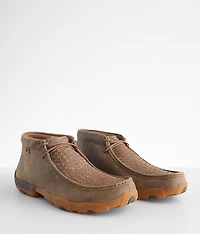 Chukka Driving Leather Moccasin