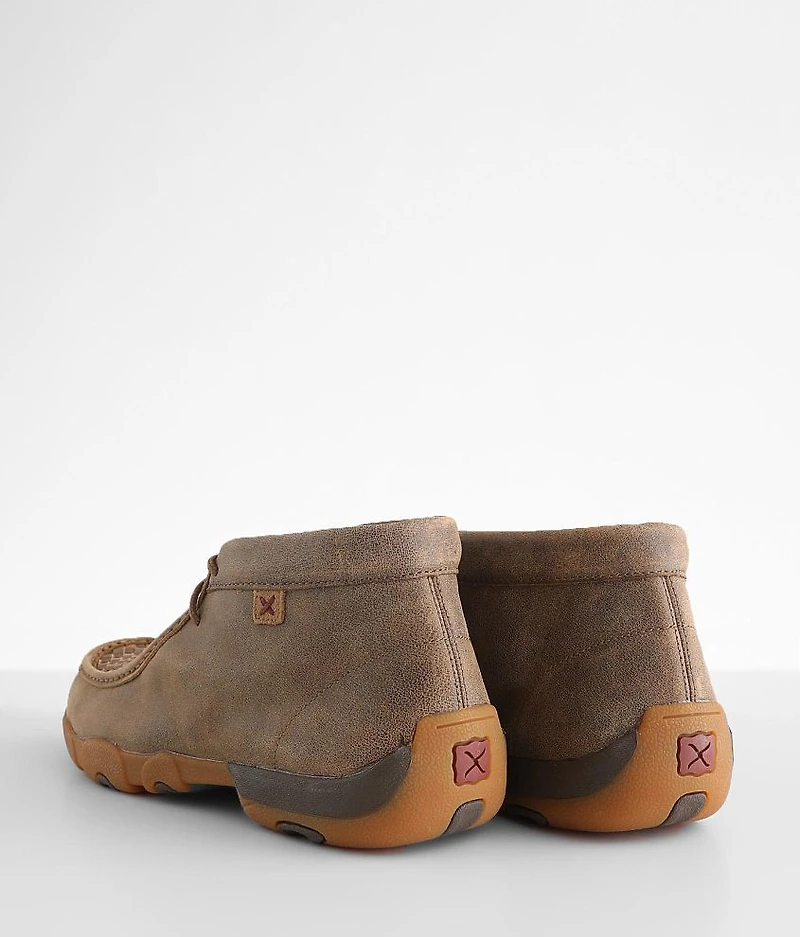 Chukka Driving Leather Moccasin