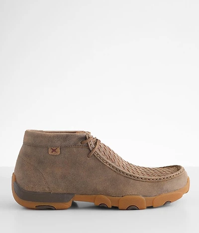 Chukka Driving Leather Moccasin