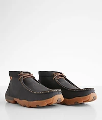 Chukka Driving Leather Moccasin