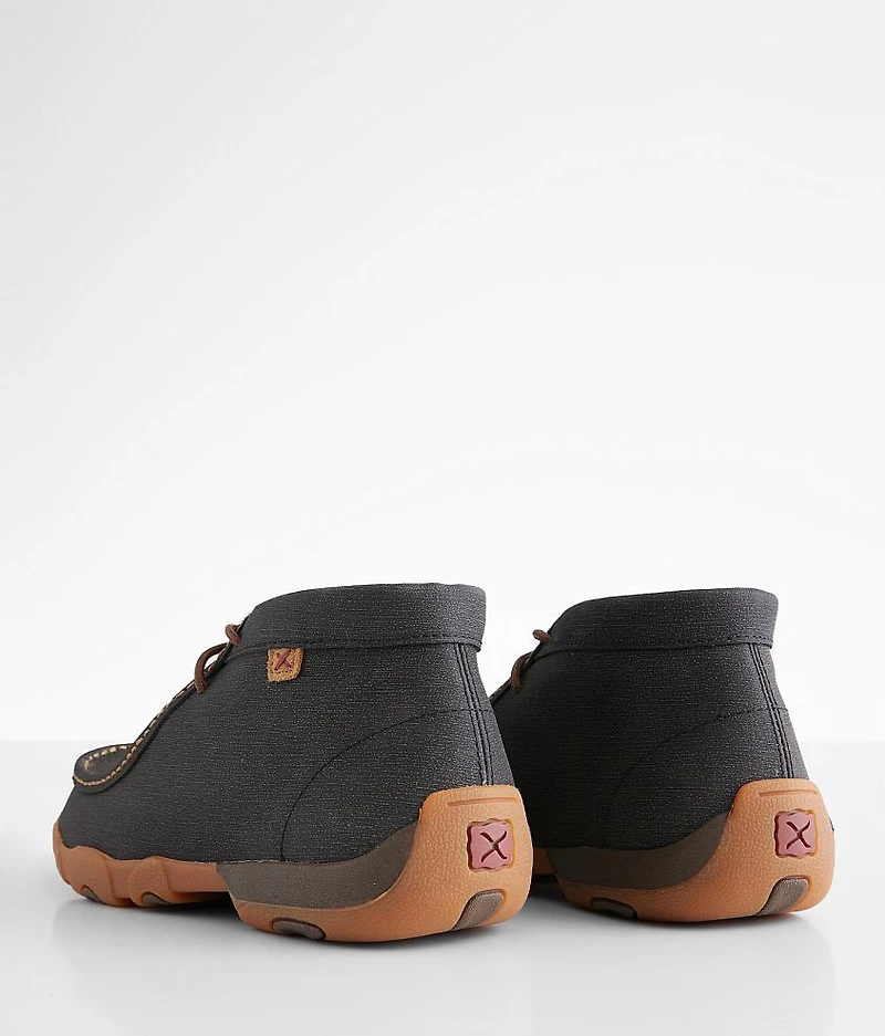 Chukka Driving Leather Moccasin