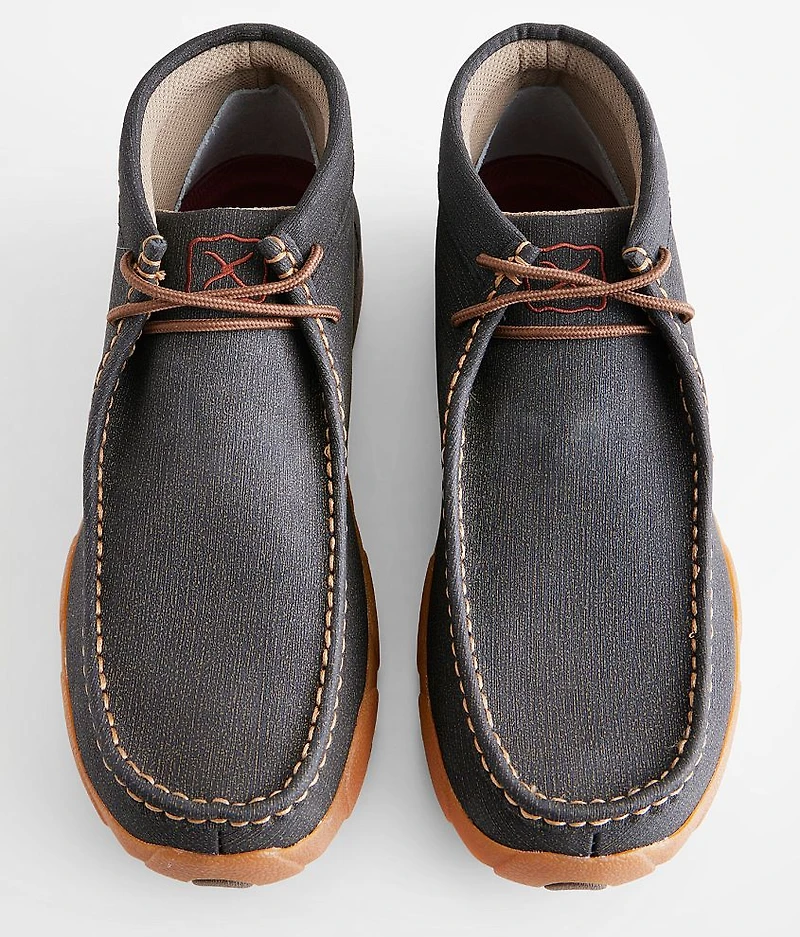 Chukka Driving Leather Moccasin