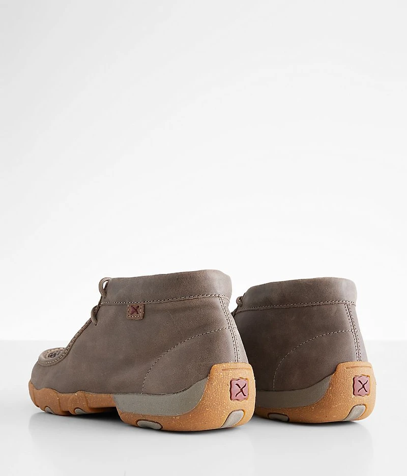 Chukka Driving Leather Moccasin