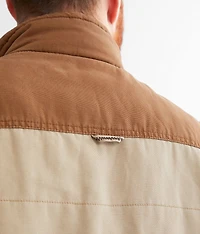 Color Block Canvas Vest