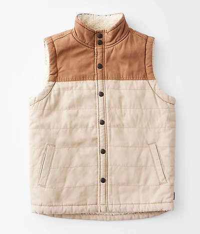 Boys - Color Block Canvas Vest