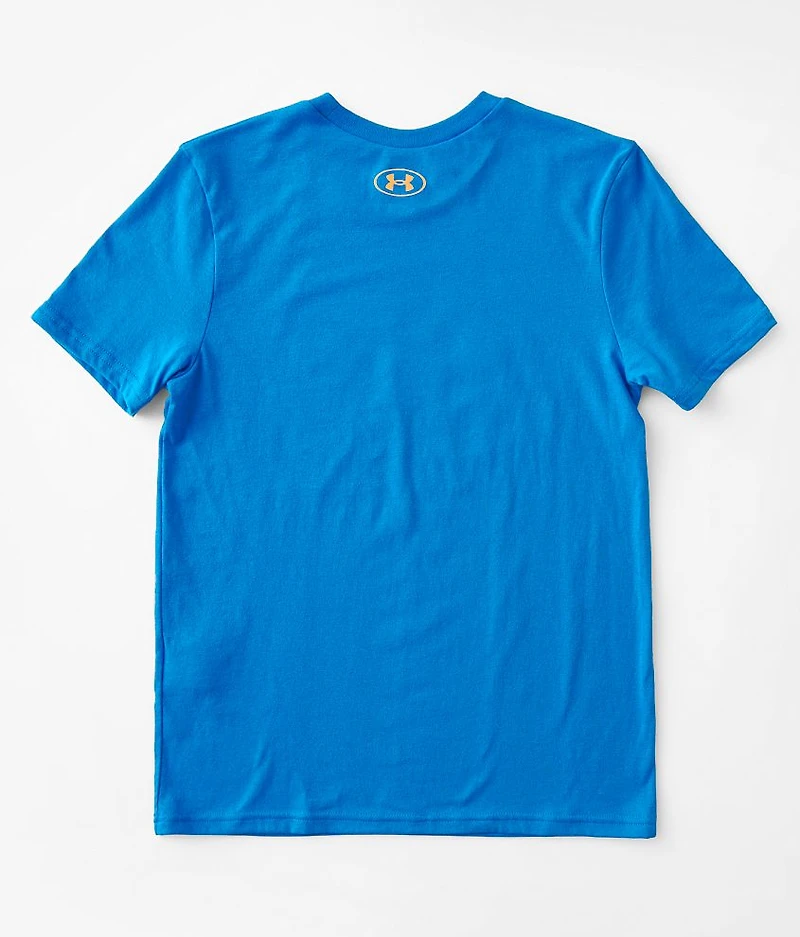 Boys - Box Logo Camo T-Shirt