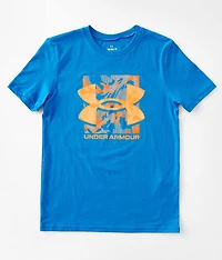 Boys - Box Logo Camo T-Shirt