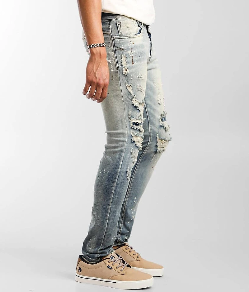 Paint Splatter Skinny Jean