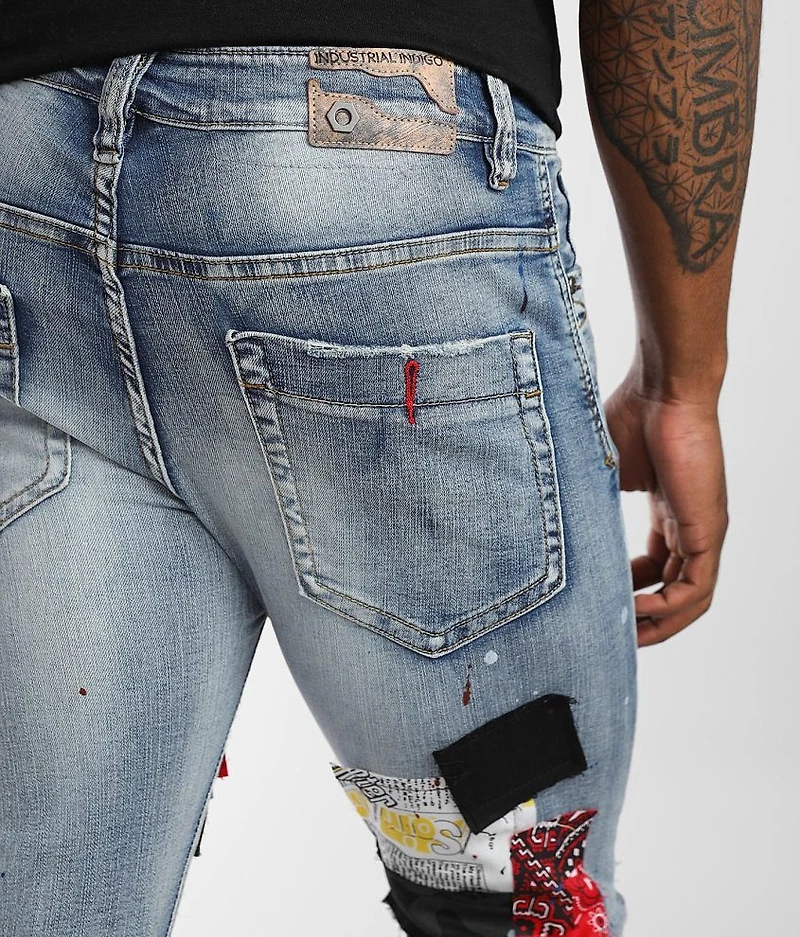 Patch Skinny Stretch Jean