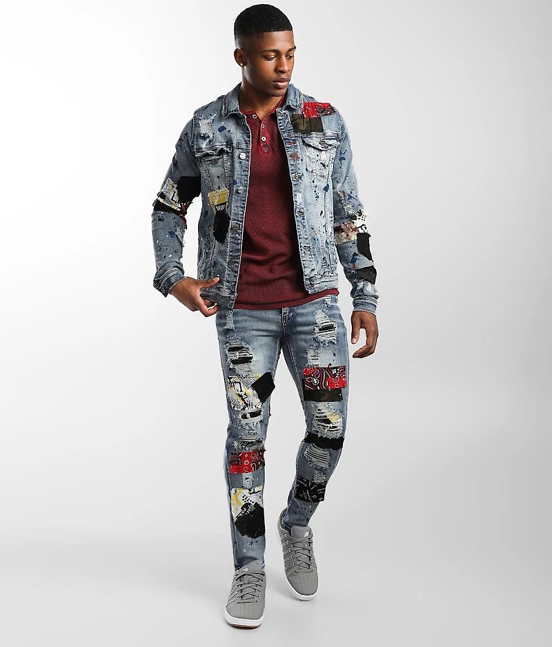 Patch Skinny Stretch Jean