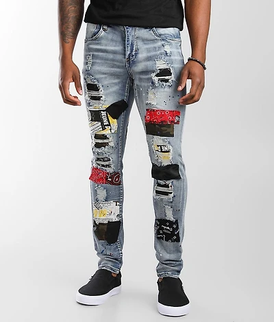 Patch Skinny Stretch Jean